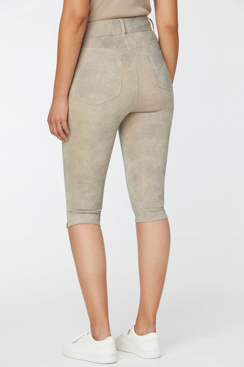 Beige Women's NYDJ 5 Pocket Capri Pants | NZ 740DURBJK