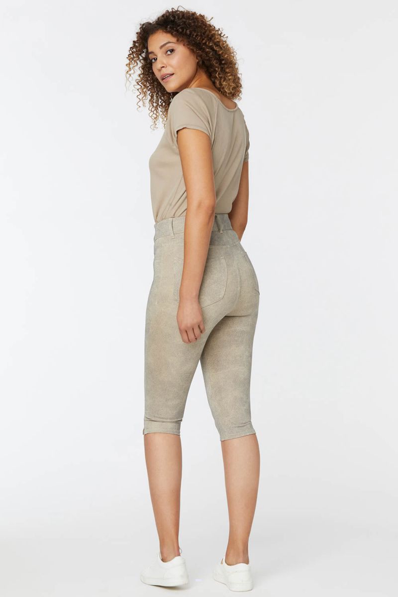 Beige Women's NYDJ 5 Pocket Capri Pants | NZ 740DURBJK