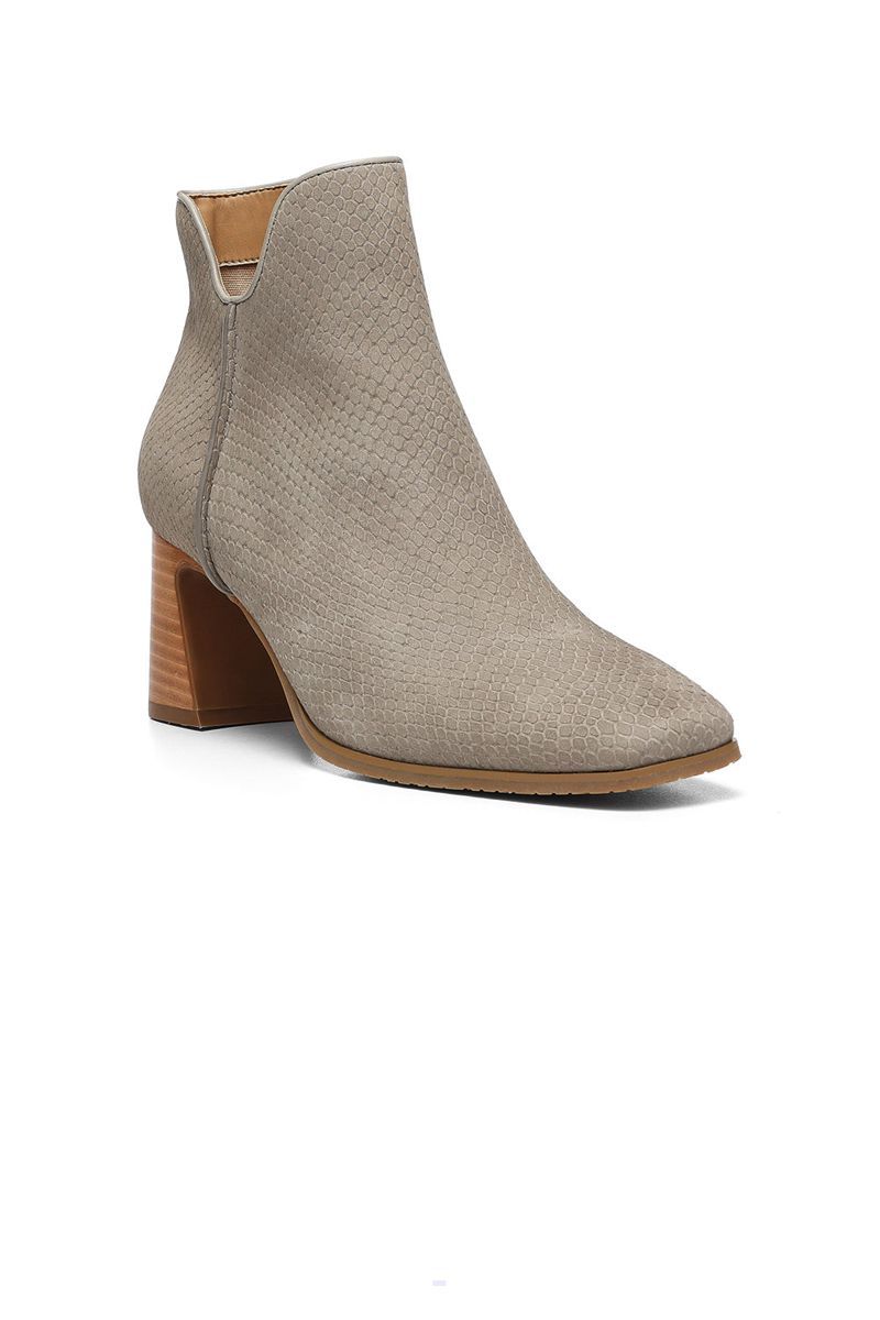 Beige Women\'s NYDJ Cassey Booties | NZ 507UXGDSW