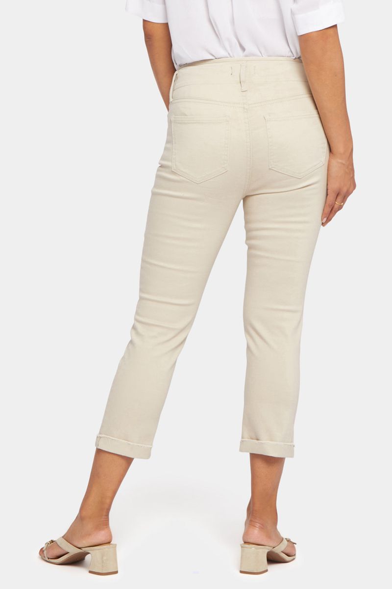 Beige Women's NYDJ Chloe Capri Jeans | NZ 678ECGKUH