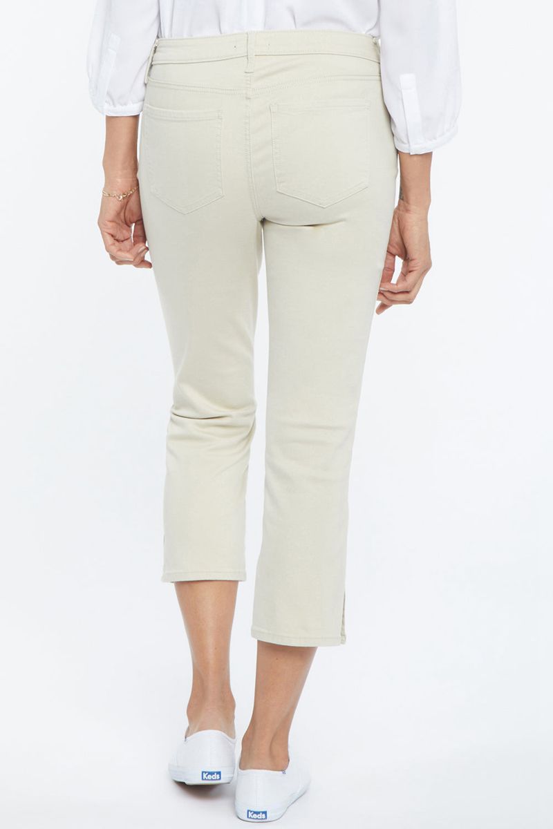 Beige Women's NYDJ Chloe Capri Jeans | NZ 732XVYQIG