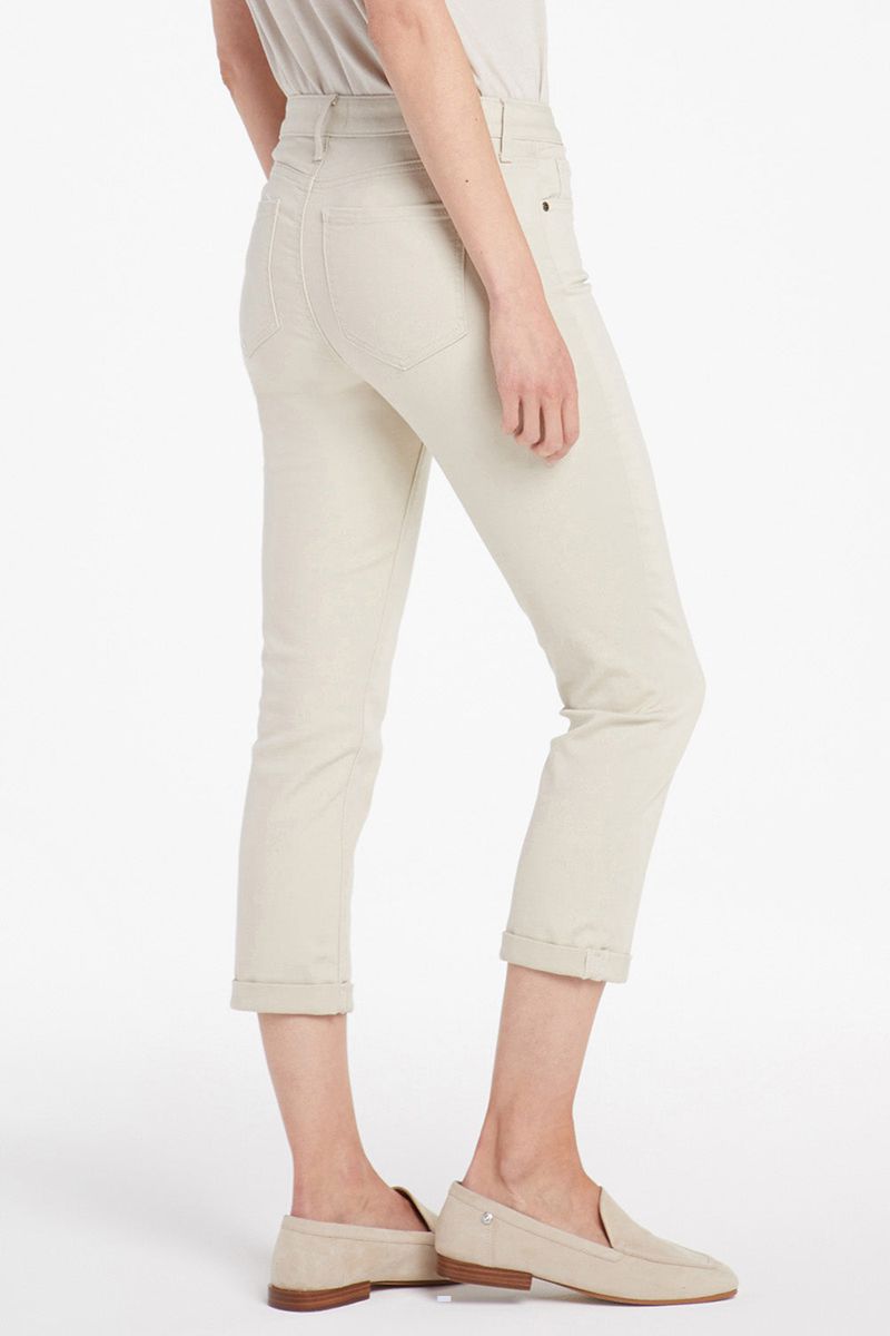 Beige Women's NYDJ Chloe Skinny Capri Jeans | NZ 175ILFZGJ