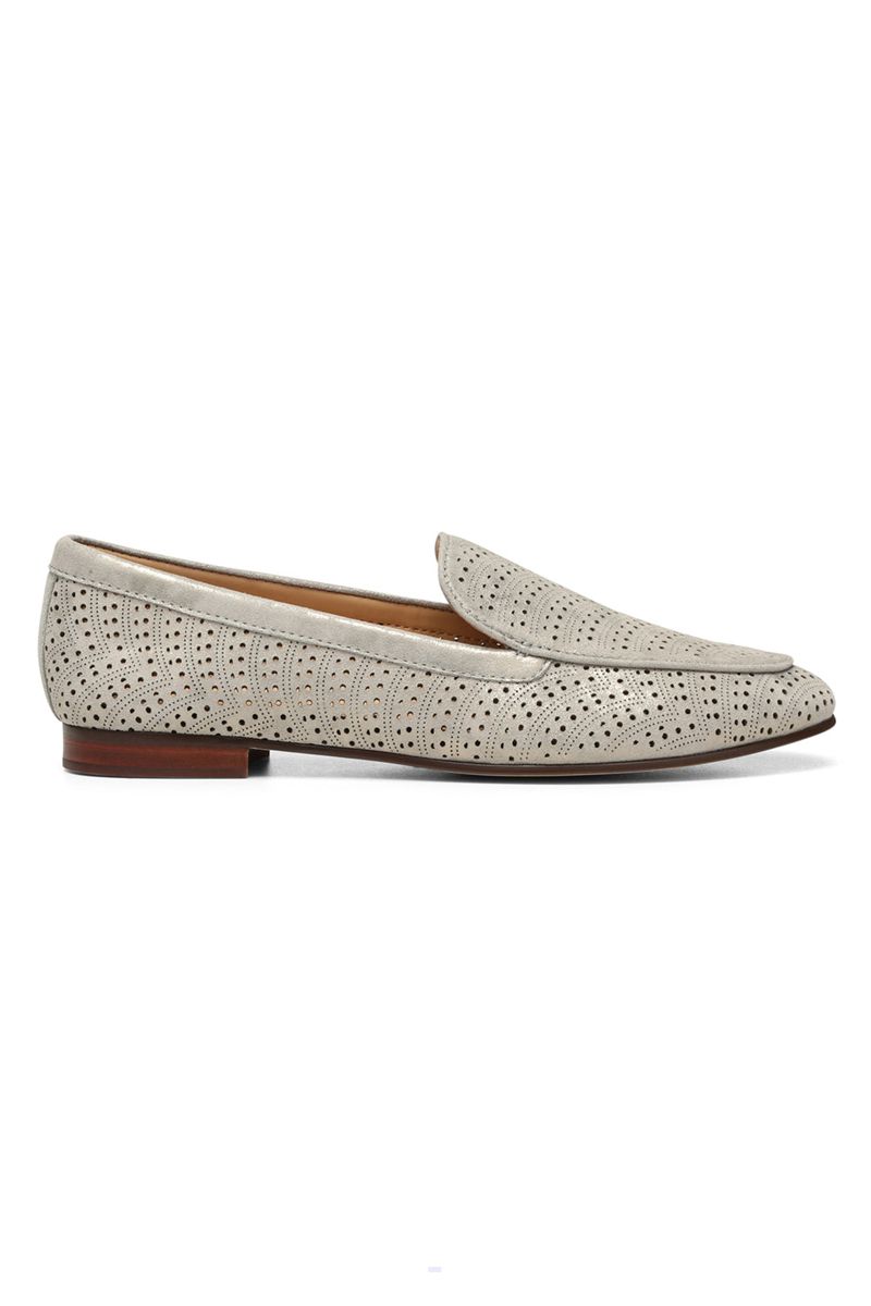 Beige Women's NYDJ Denver Loafers | NZ 594GKNVEC