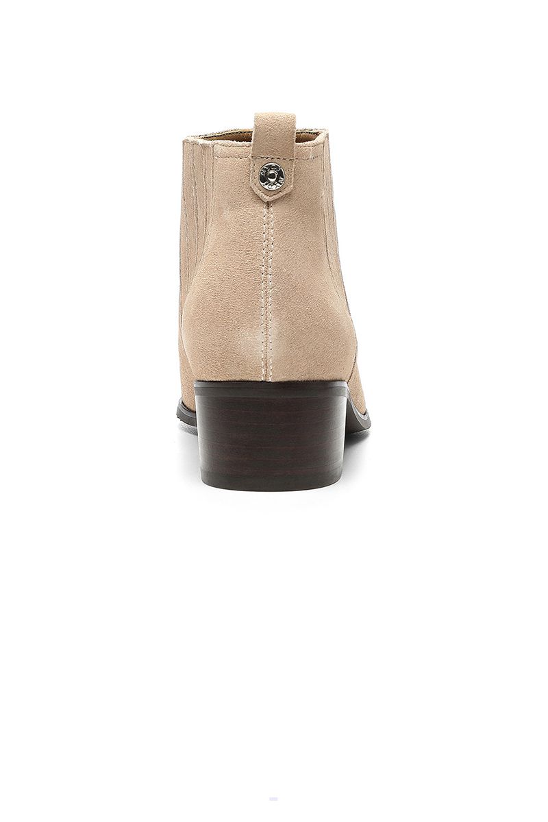 Beige Women's NYDJ Gillian Booties | NZ 841EZDMBN