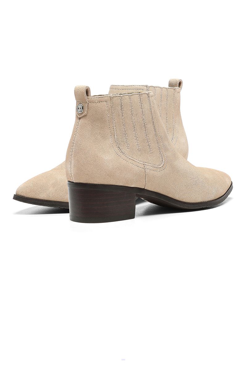 Beige Women's NYDJ Gillian Booties | NZ 841EZDMBN