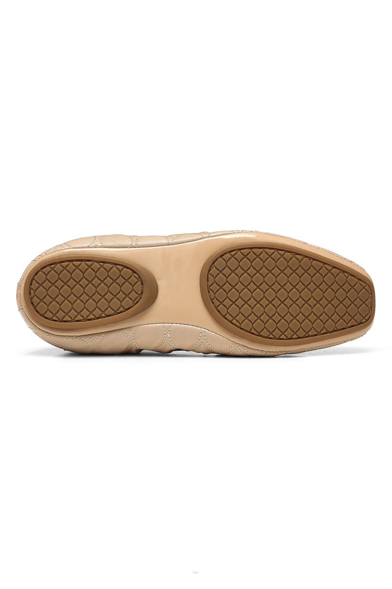 Beige Women's NYDJ Marie Ballet Flats | NZ 305CQGWPF