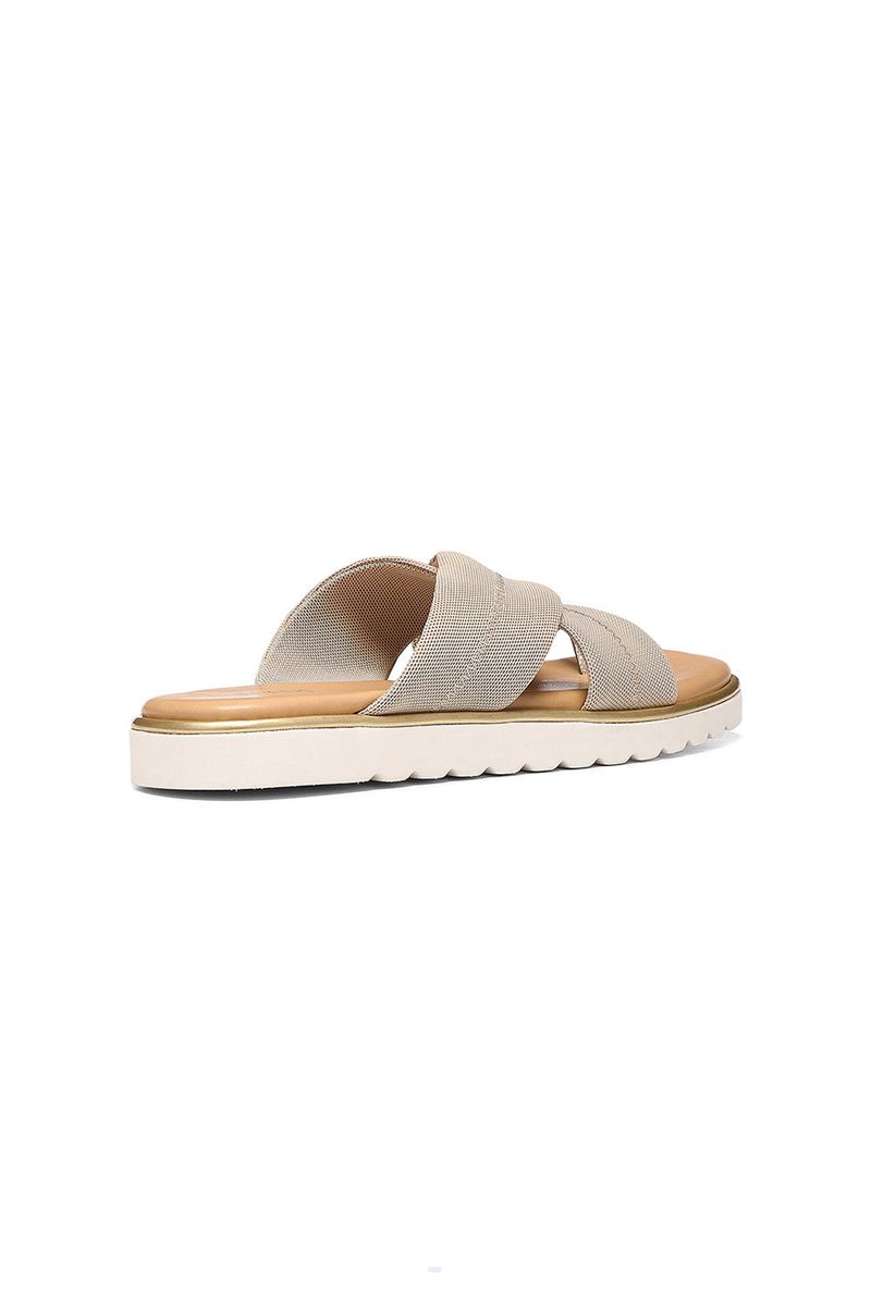 Beige Women's NYDJ Ronna Flat Sandals | NZ 284SUVHZE