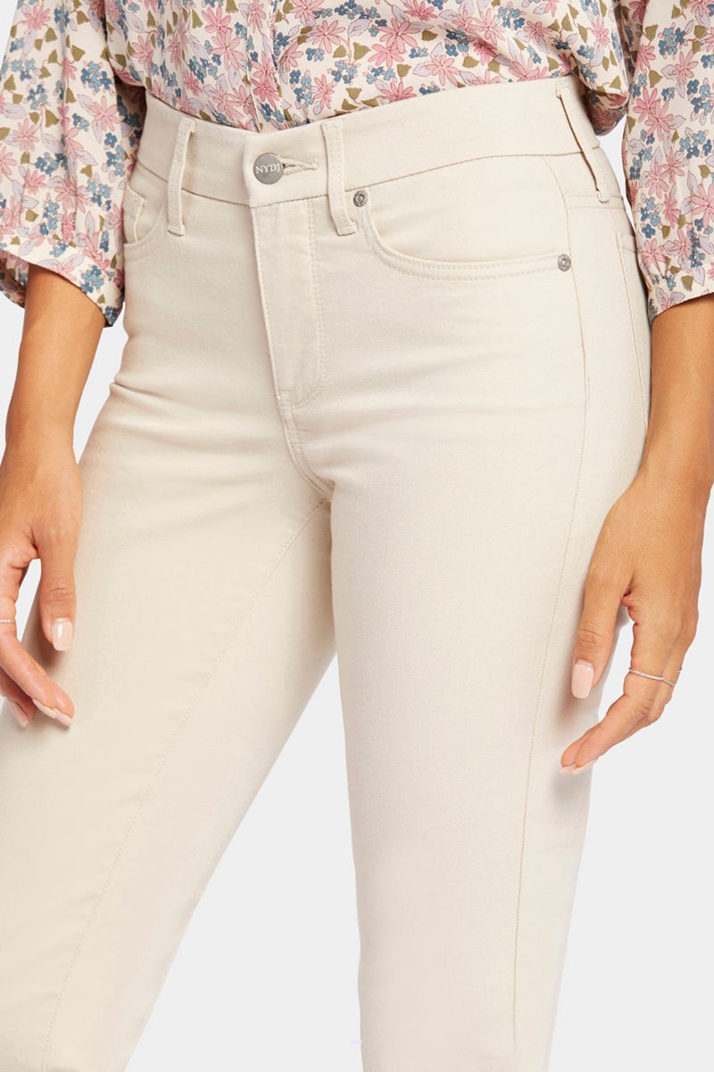 Beige Women's NYDJ Waist-Match™ Marilyn Straight Jeans | NZ 052WYZCQA