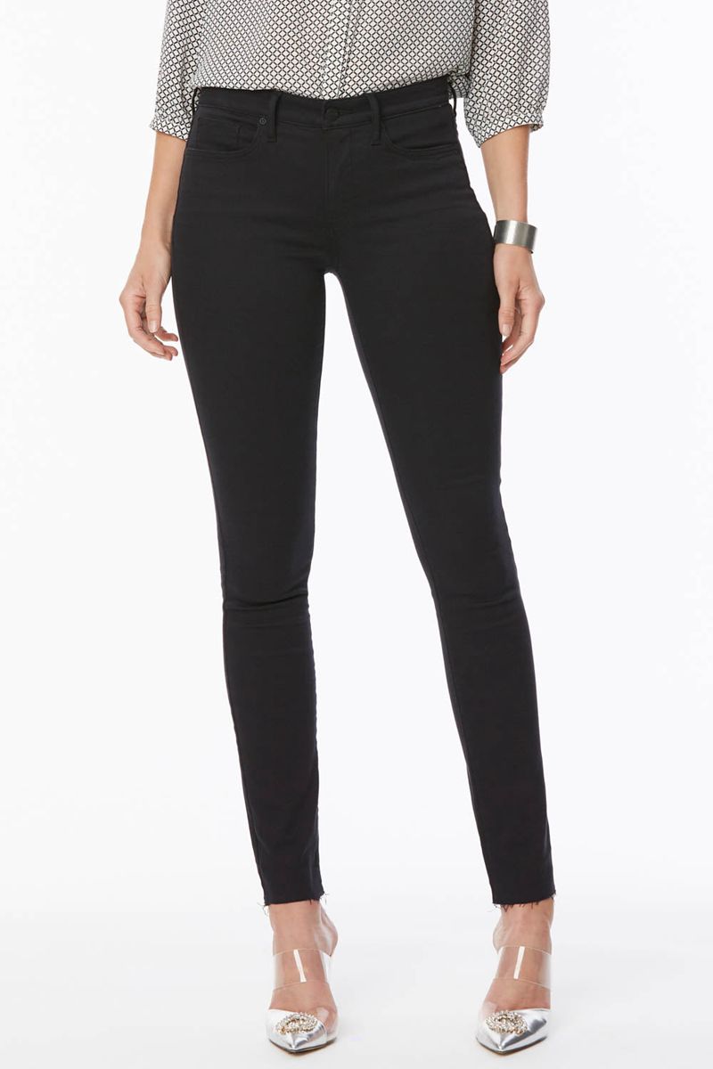 Black Women's NYDJ Alina Skinny Jeans | NZ 238OLGNPI