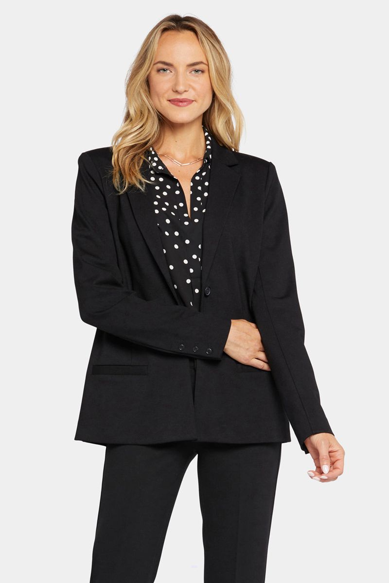 Black Women's NYDJ Classic Blazer Jackets | NZ 053YRBMHC