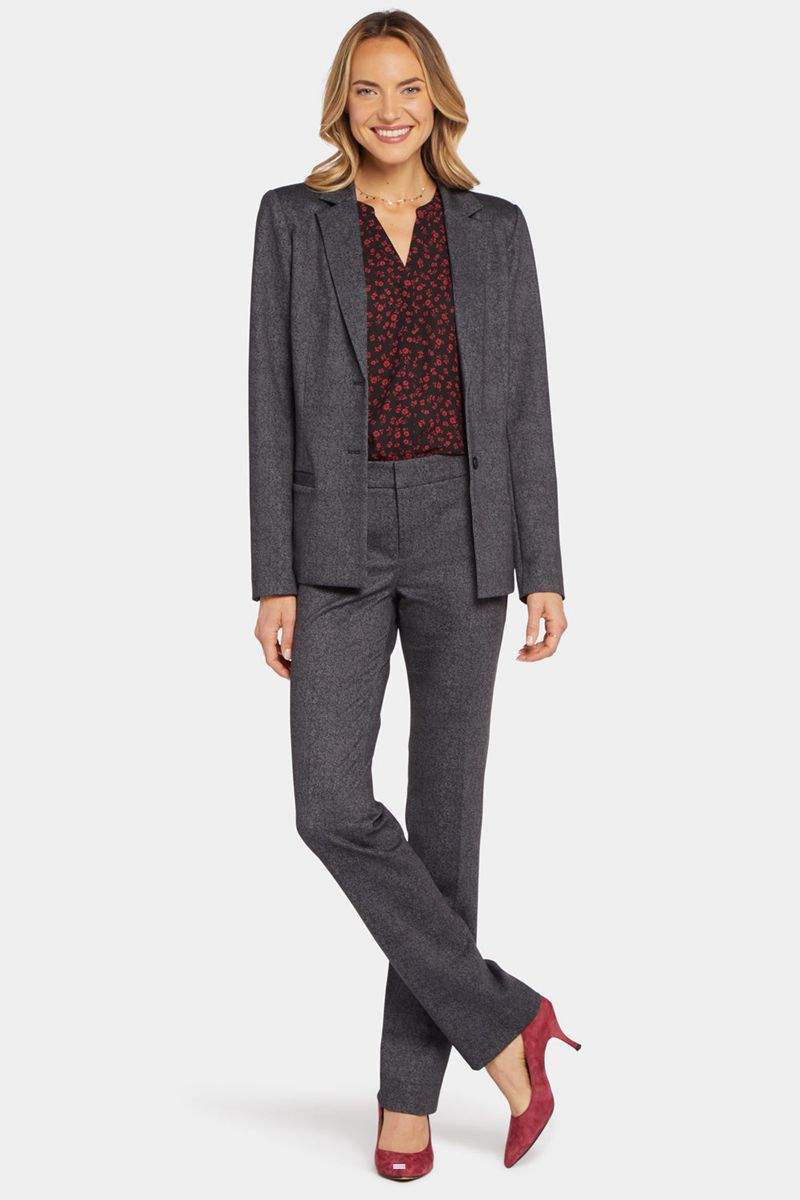 Black Women's NYDJ Classic Blazer Jackets | NZ 953WKESOP