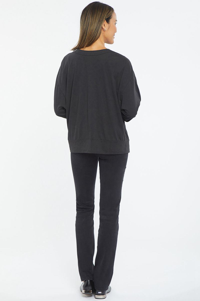 Black Women's NYDJ Dolman Sleeved Cardigan | NZ 063WCKEAJ