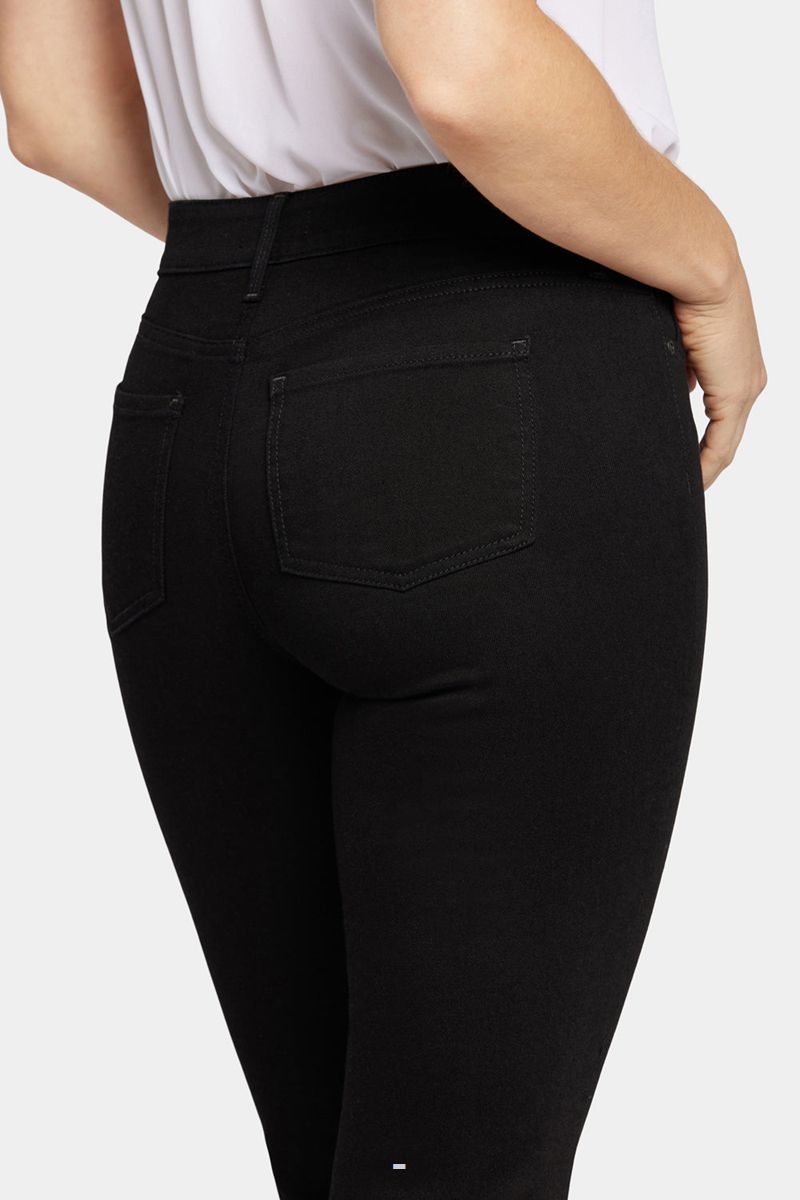 Black Women's NYDJ Ellison Straight Jeans | NZ 916VBCKTD