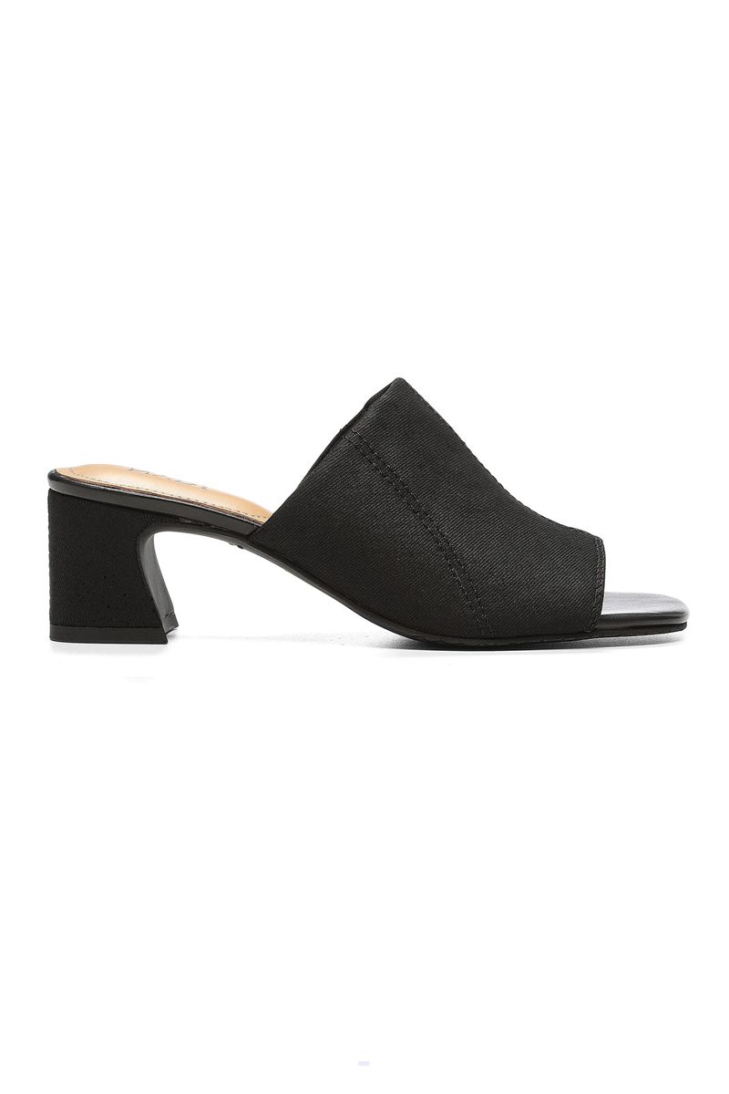 Black Women's NYDJ Gwen Stretch Mules | NZ 860NCLOFE