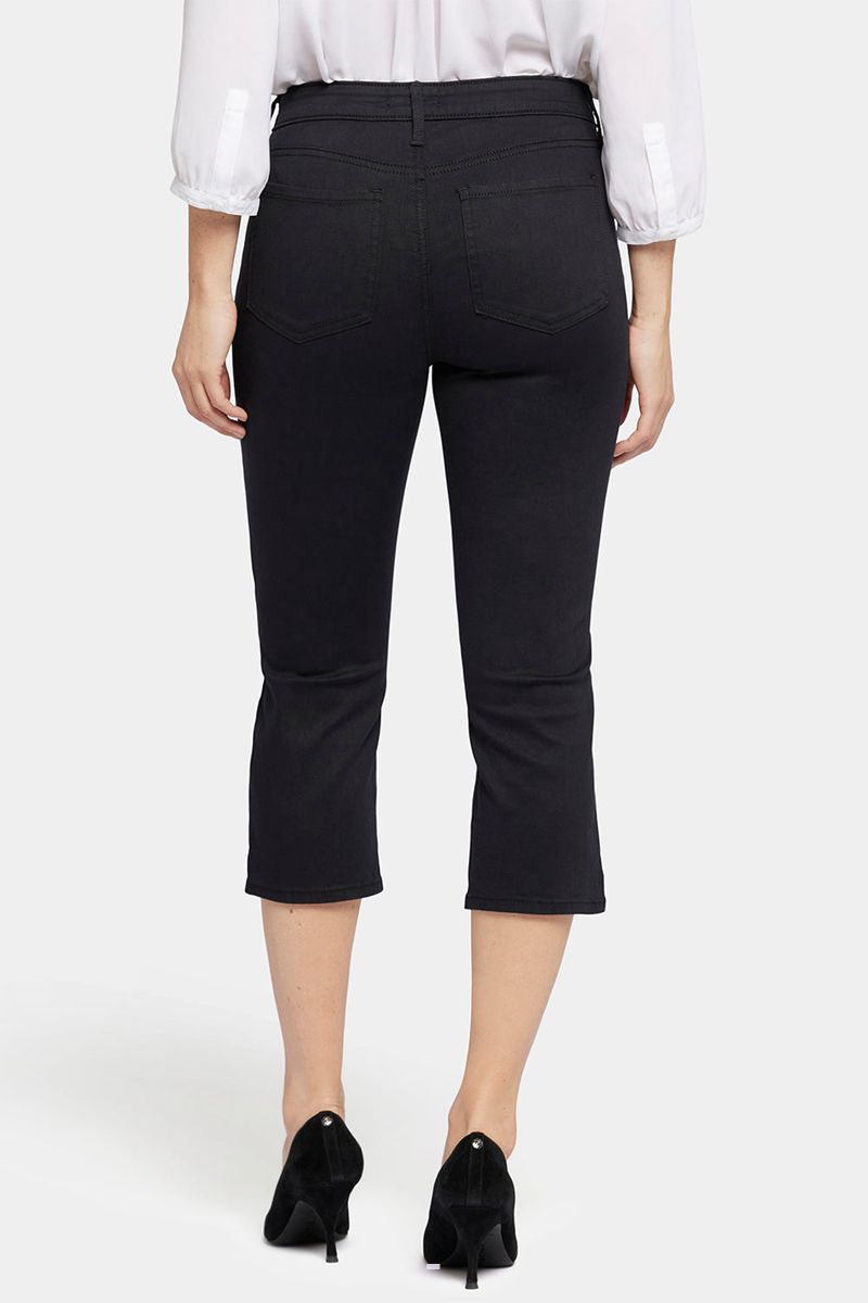 Black Women's NYDJ Harper Crop Jeans | NZ 830FNYICD