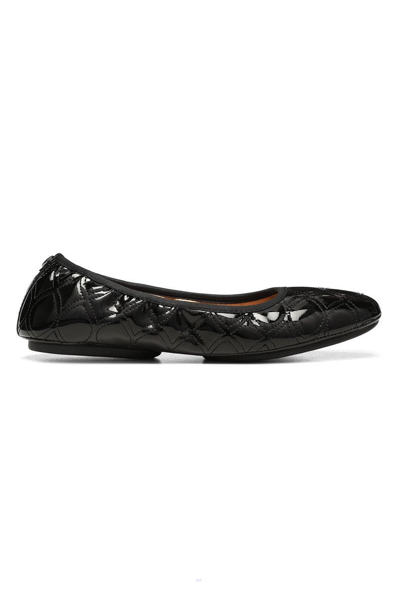 Black Women's NYDJ Marie Ballet Flats | NZ 607CHDJGY