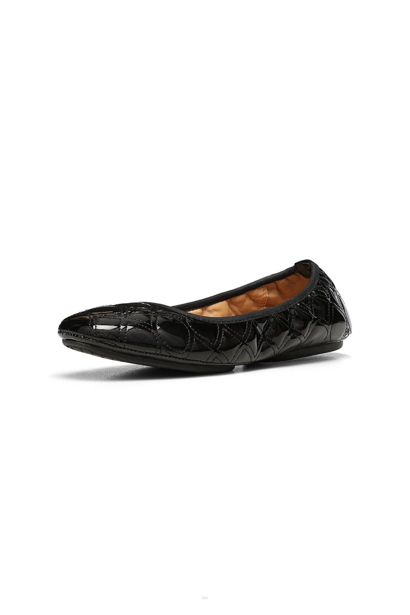 Black Women's NYDJ Marie Ballet Flats | NZ 607CHDJGY