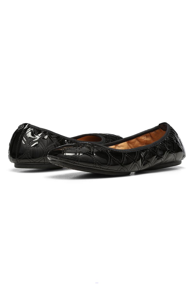 Black Women's NYDJ Marie Ballet Flats | NZ 607CHDJGY