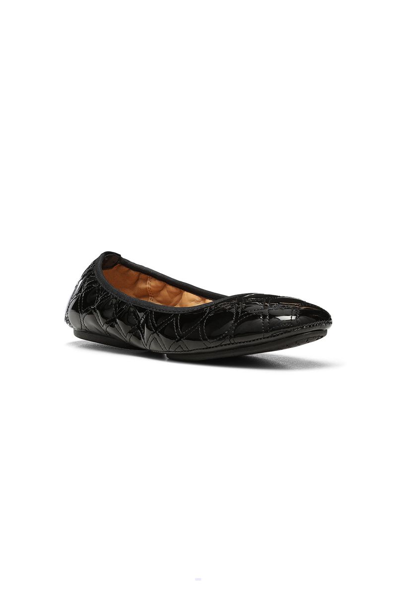 Black Women\'s NYDJ Marie Ballet Flats | NZ 607CHDJGY