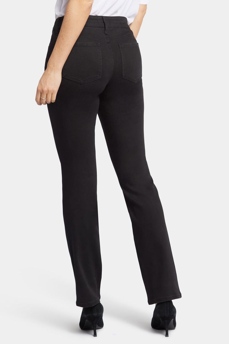 Black Women's NYDJ Marilyn Straight Jeans | NZ 403PWYDSO