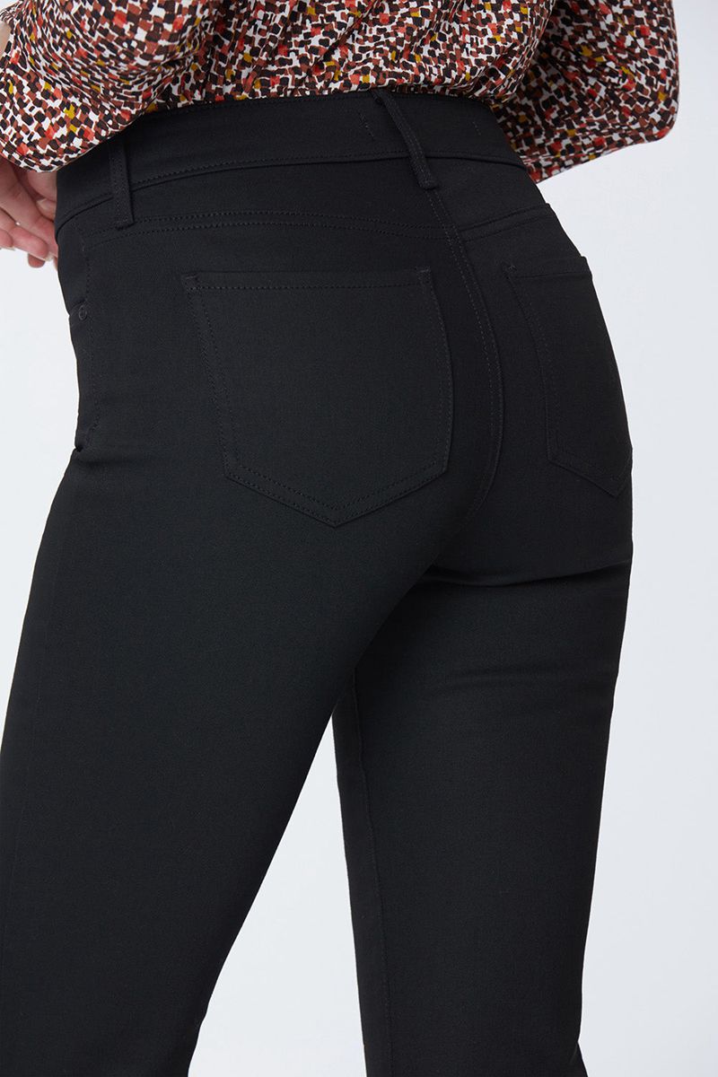 Black Women's NYDJ Marilyn Straight Jeans | NZ 841GNMQHD