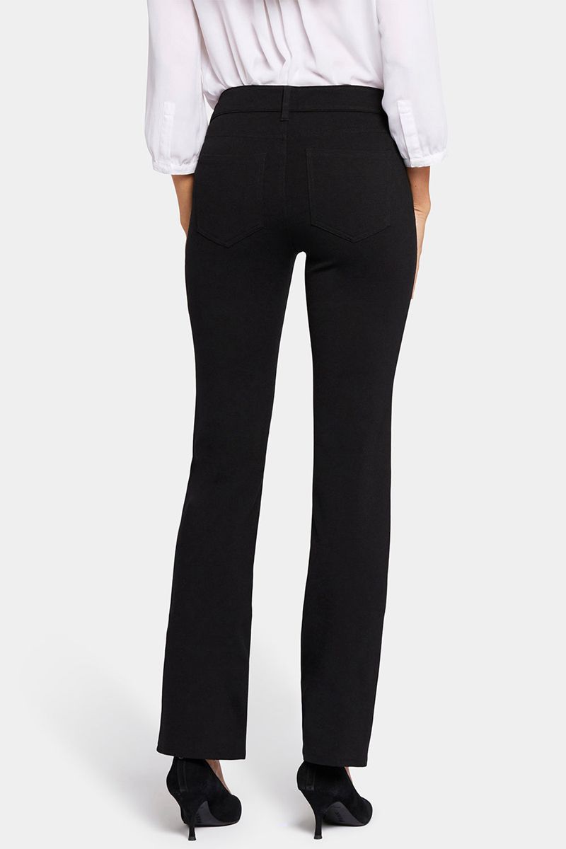 Black Women's NYDJ Marilyn Straight Pants | NZ 871DSPNJL