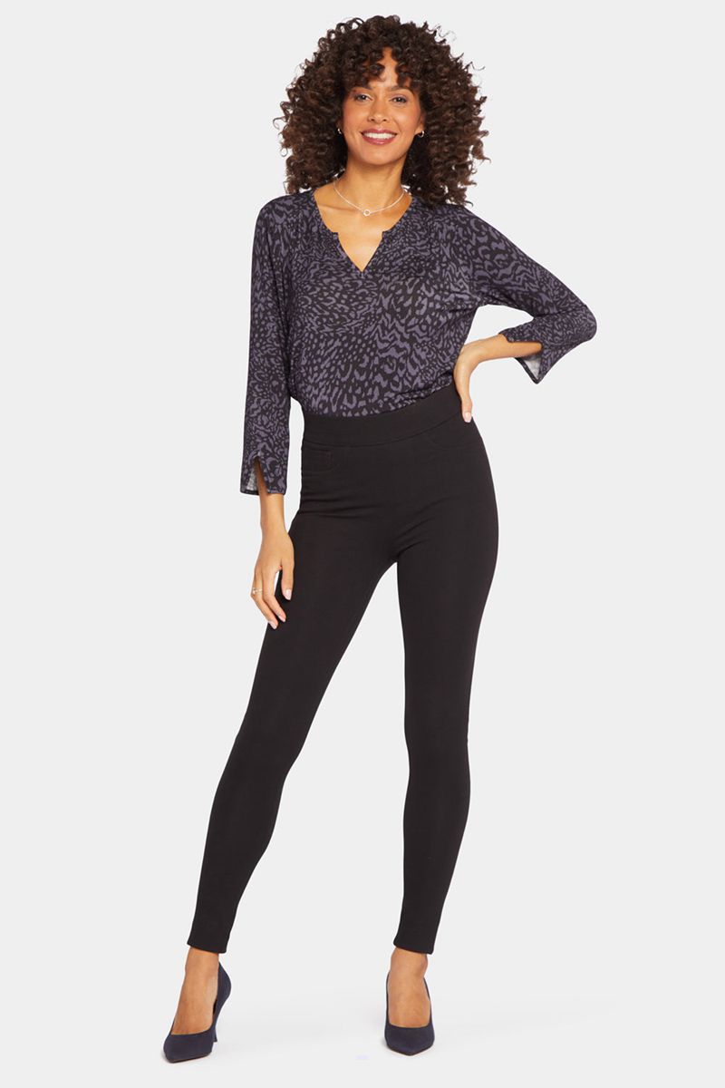 Black Women's NYDJ Modern Leggings | NZ 582DWBLEA