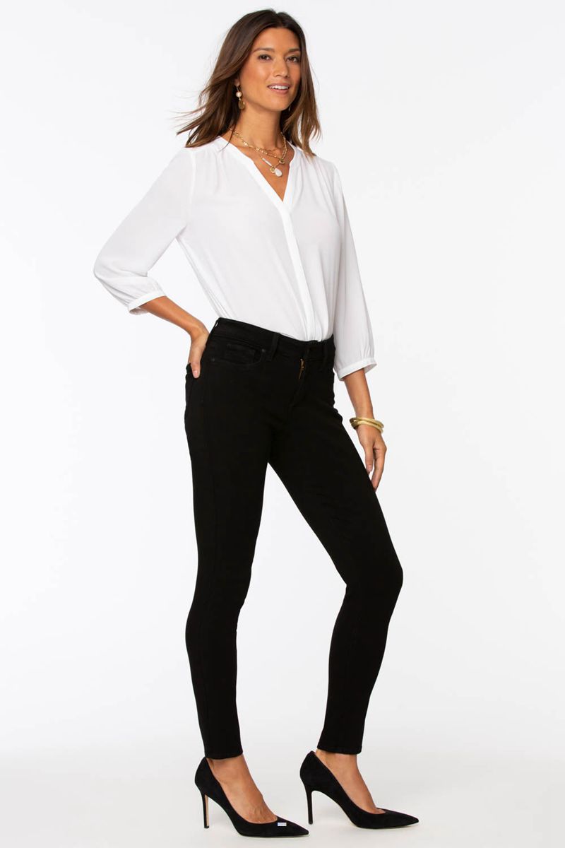 Black Women\'s NYDJ Petite Ami Skinny Jeans | NZ 692JBRNUT