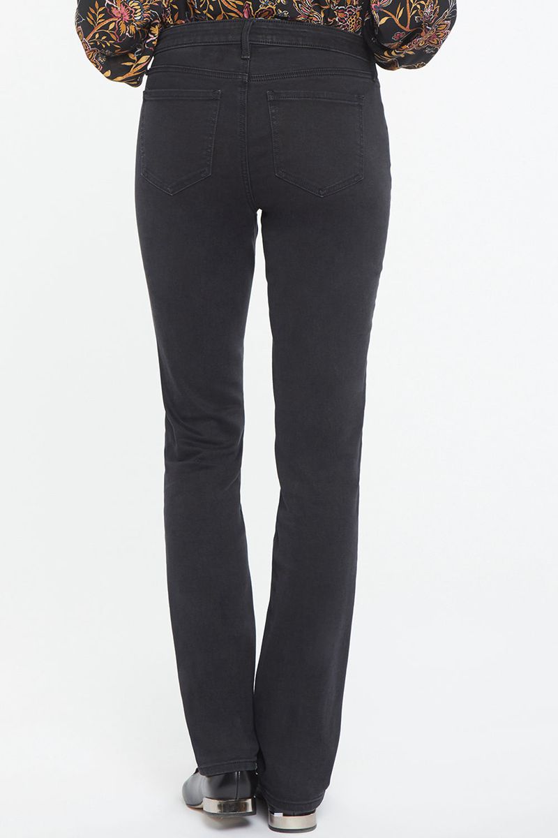 Black Women's NYDJ Petite Sheri Slim Ankle Jeans | NZ 078JKFHDO