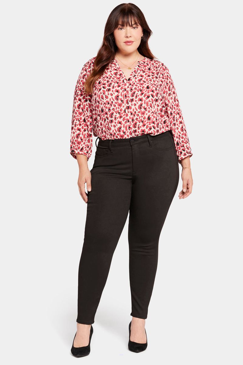 Black Women's NYDJ Plus Ami Skinny Jeans | NZ 074PTKFWN