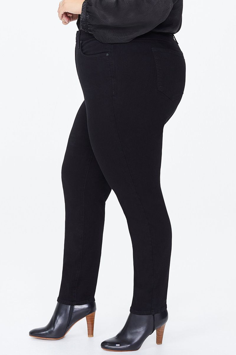 Black Women's NYDJ Plus Ami Skinny Jeans | NZ 350WUAHLF