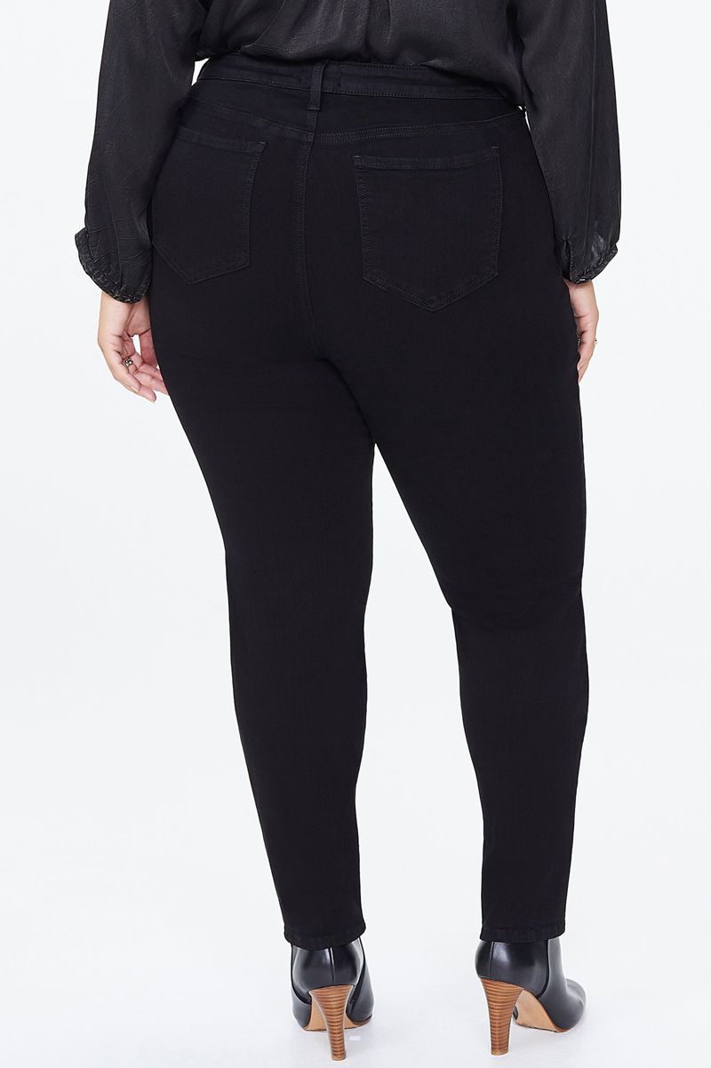 Black Women's NYDJ Plus Ami Skinny Jeans | NZ 350WUAHLF