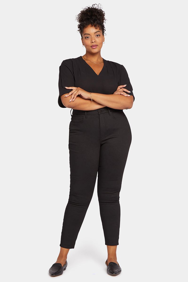 Black Women's NYDJ Plus Ami Skinny Jeans | NZ 573RHIAZK