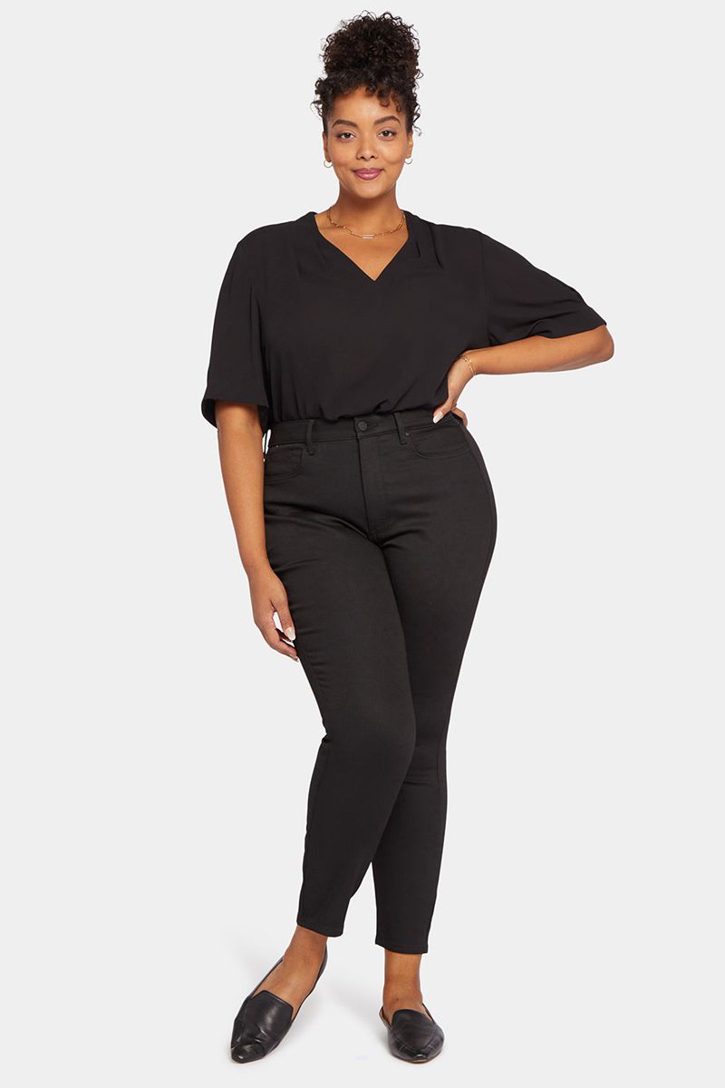 Black Women's NYDJ Plus Ami Skinny Jeans | NZ 573RHIAZK