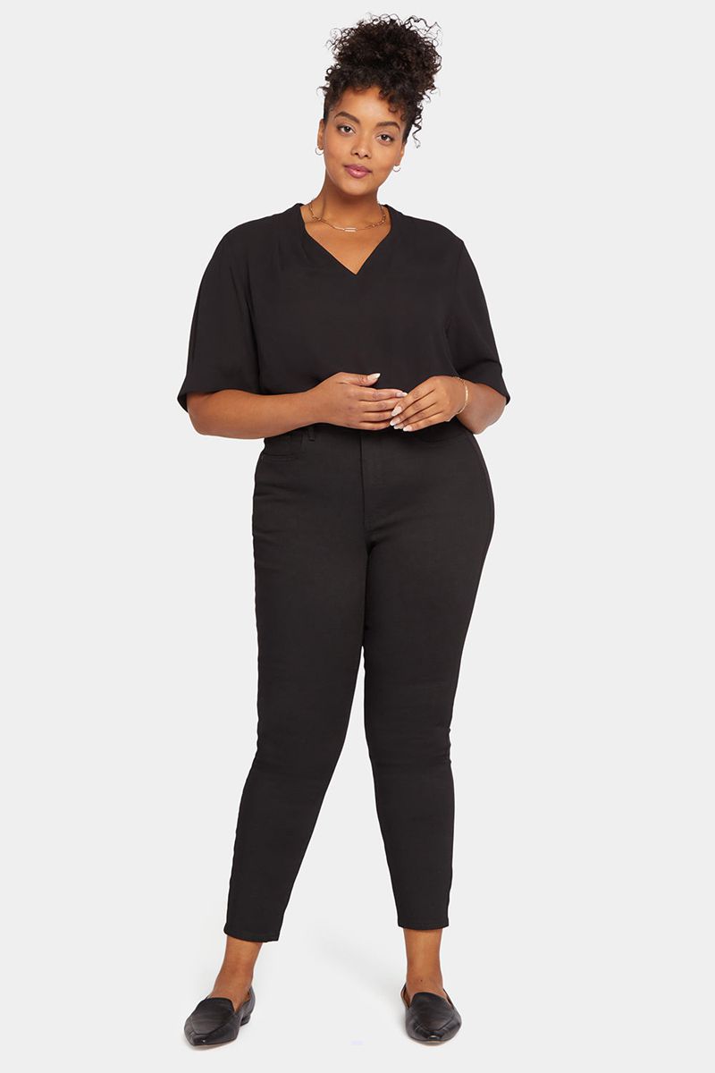 Black Women's NYDJ Plus Ami Skinny Jeans | NZ 573RHIAZK