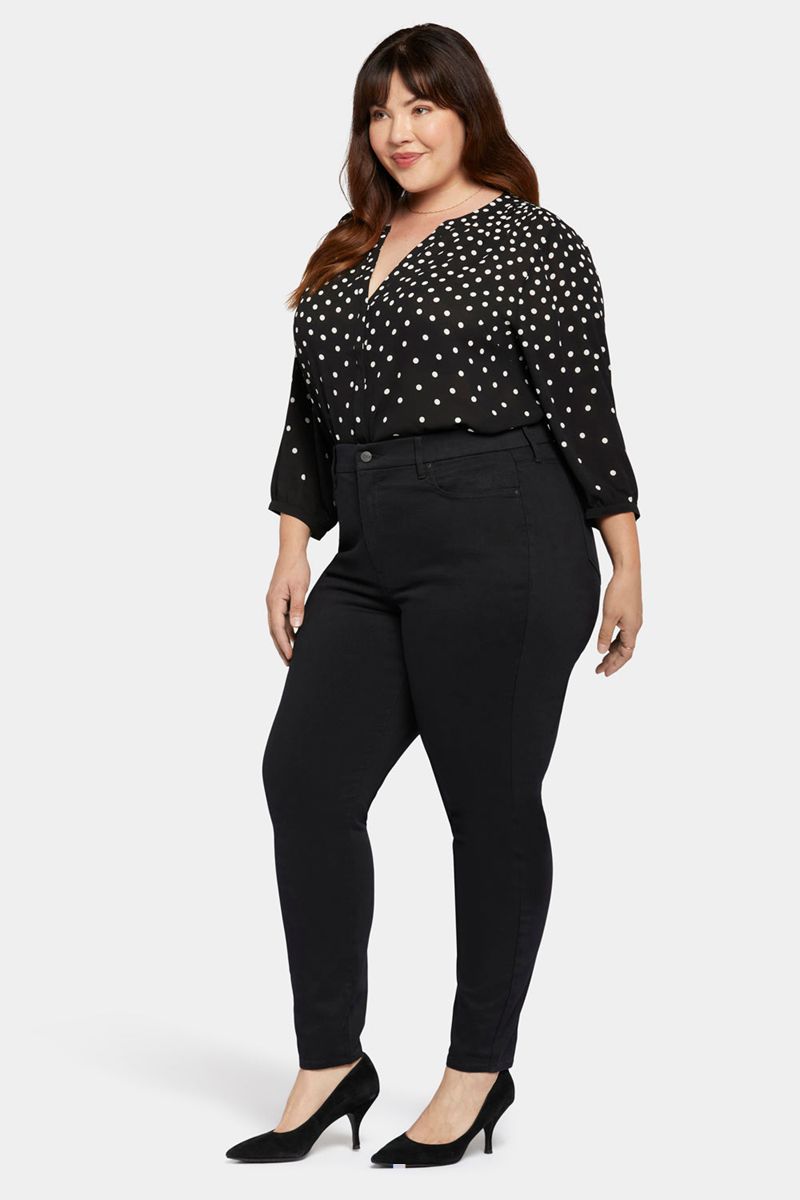 Black Women's NYDJ Plus Waist-Match™ Ami Skinny Jeans | NZ 642GDMJCP