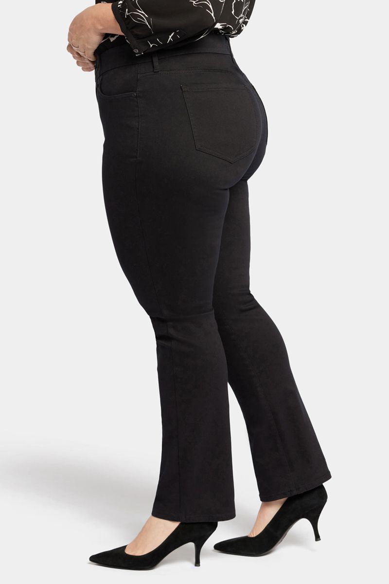 Black Women's NYDJ Plus Waist-Match™ Marilyn Straight Jeans | NZ 198MWKBCT