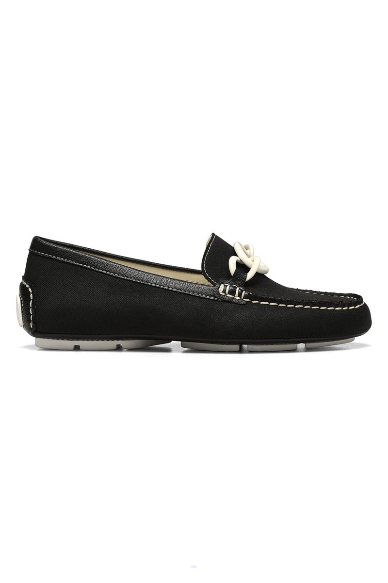 Black Women's NYDJ Pose Slip-On Loafers | NZ 138MGYAKI