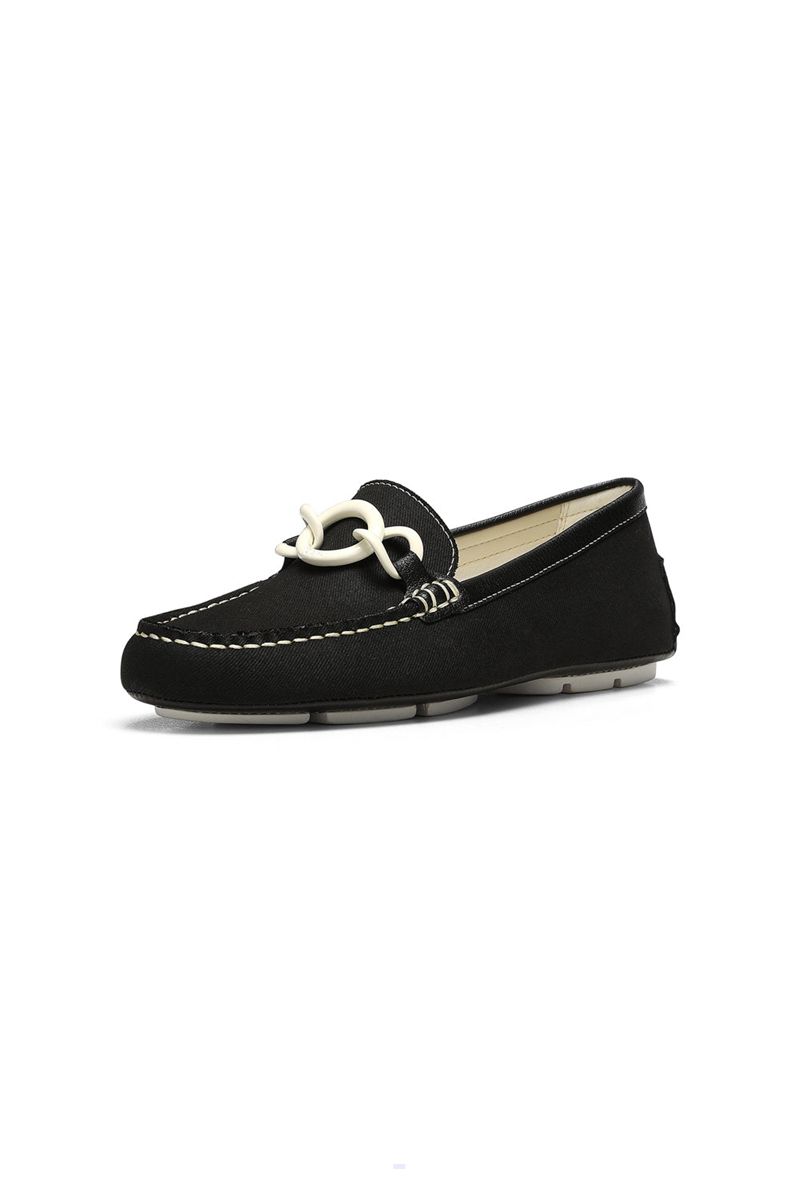 Black Women's NYDJ Pose Slip-On Loafers | NZ 138MGYAKI