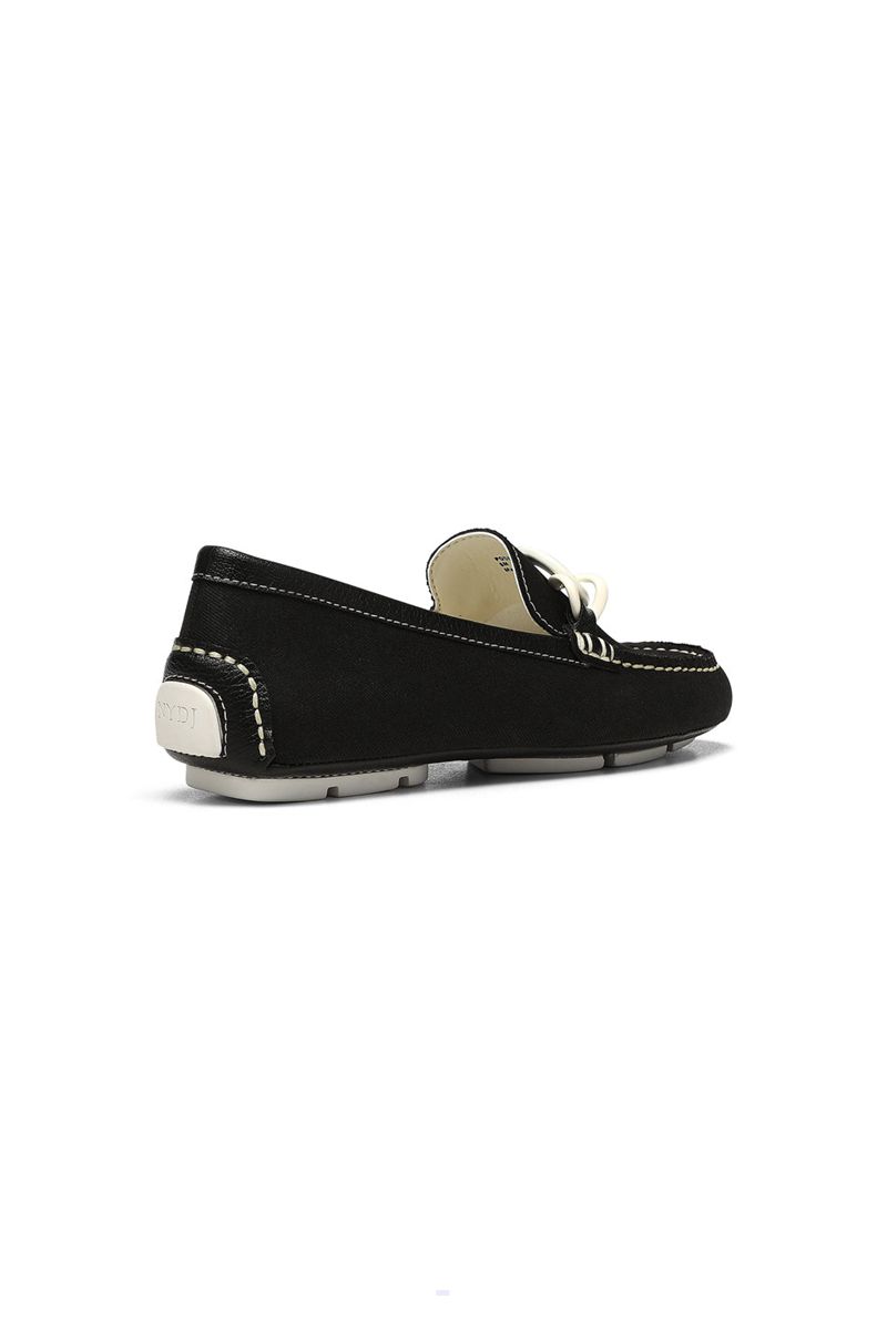 Black Women's NYDJ Pose Slip-On Loafers | NZ 138MGYAKI