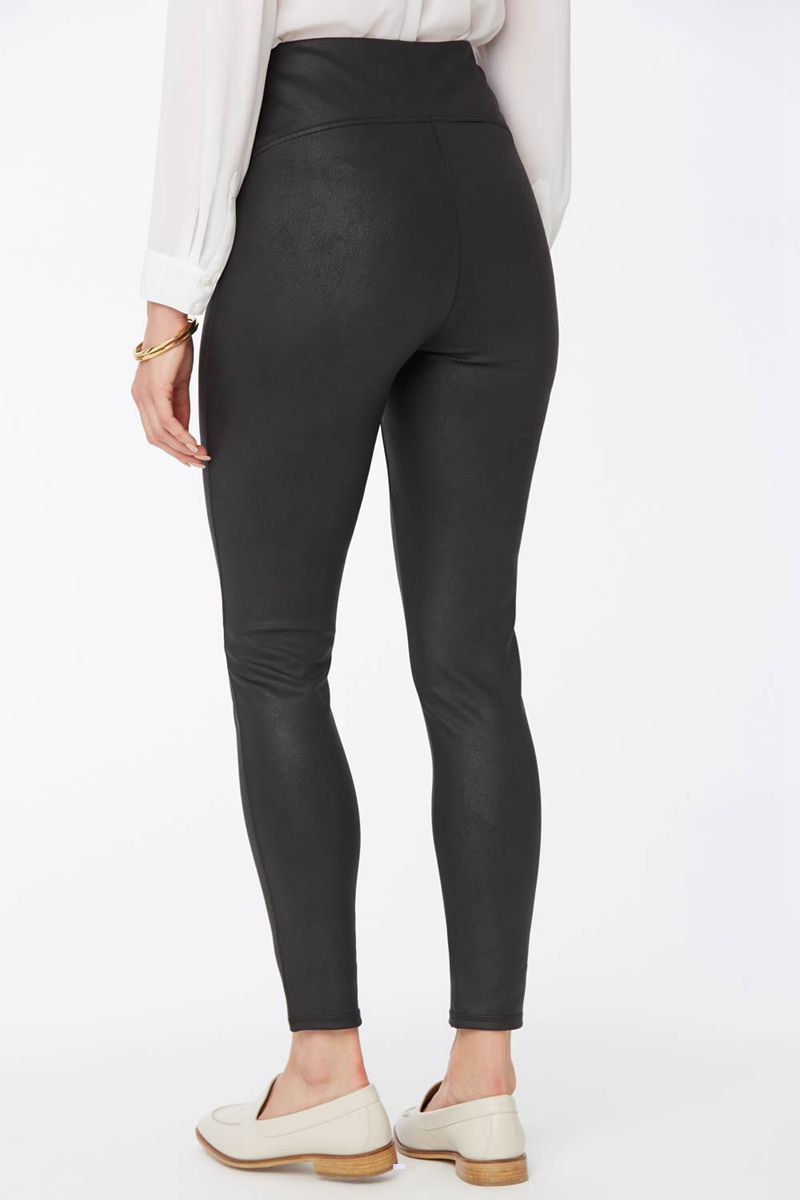 Black Women's NYDJ Pull-On Skinny Leggings | NZ 108YVPULW