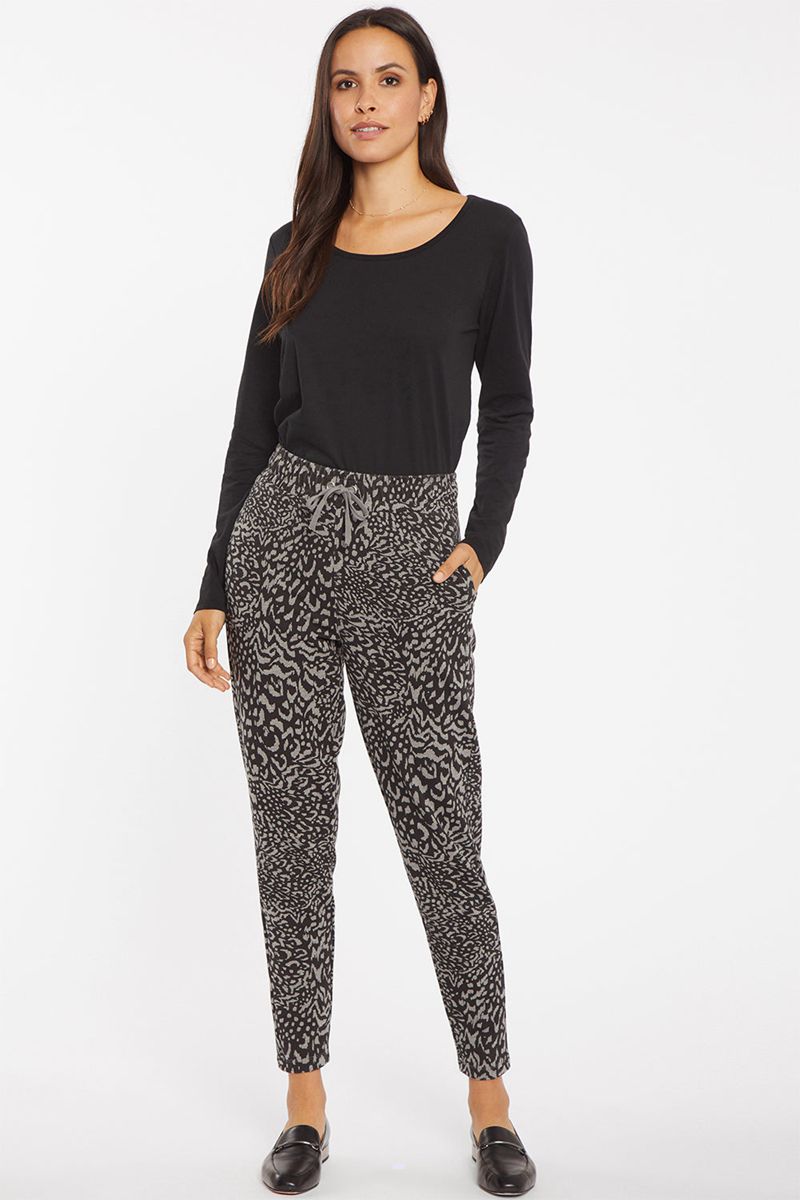 Black Women's NYDJ Slim Jogger Pants | NZ 513WUNZSD