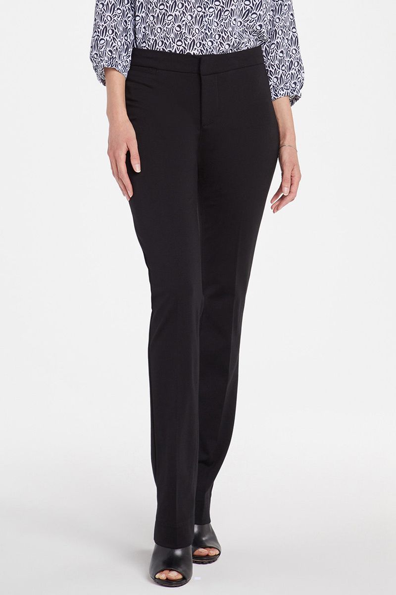 Black Women's NYDJ Slim Trouser Pants | NZ 475TFVCSA