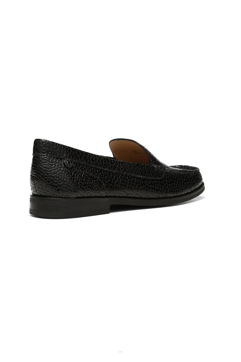 Black Women's NYDJ Tacie Slip-On Loafers | NZ 465OSFTPJ