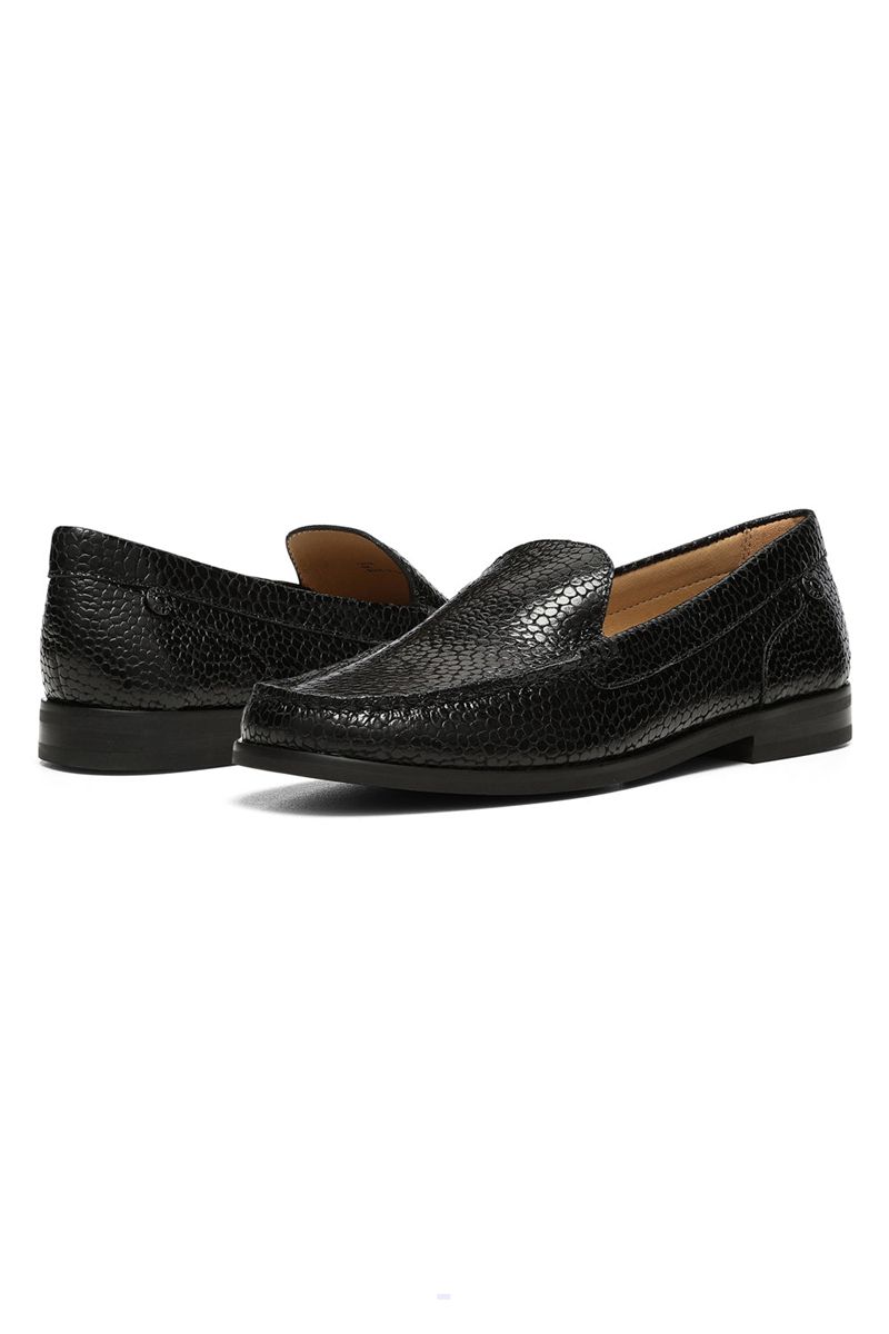 Black Women's NYDJ Tacie Slip-On Loafers | NZ 465OSFTPJ