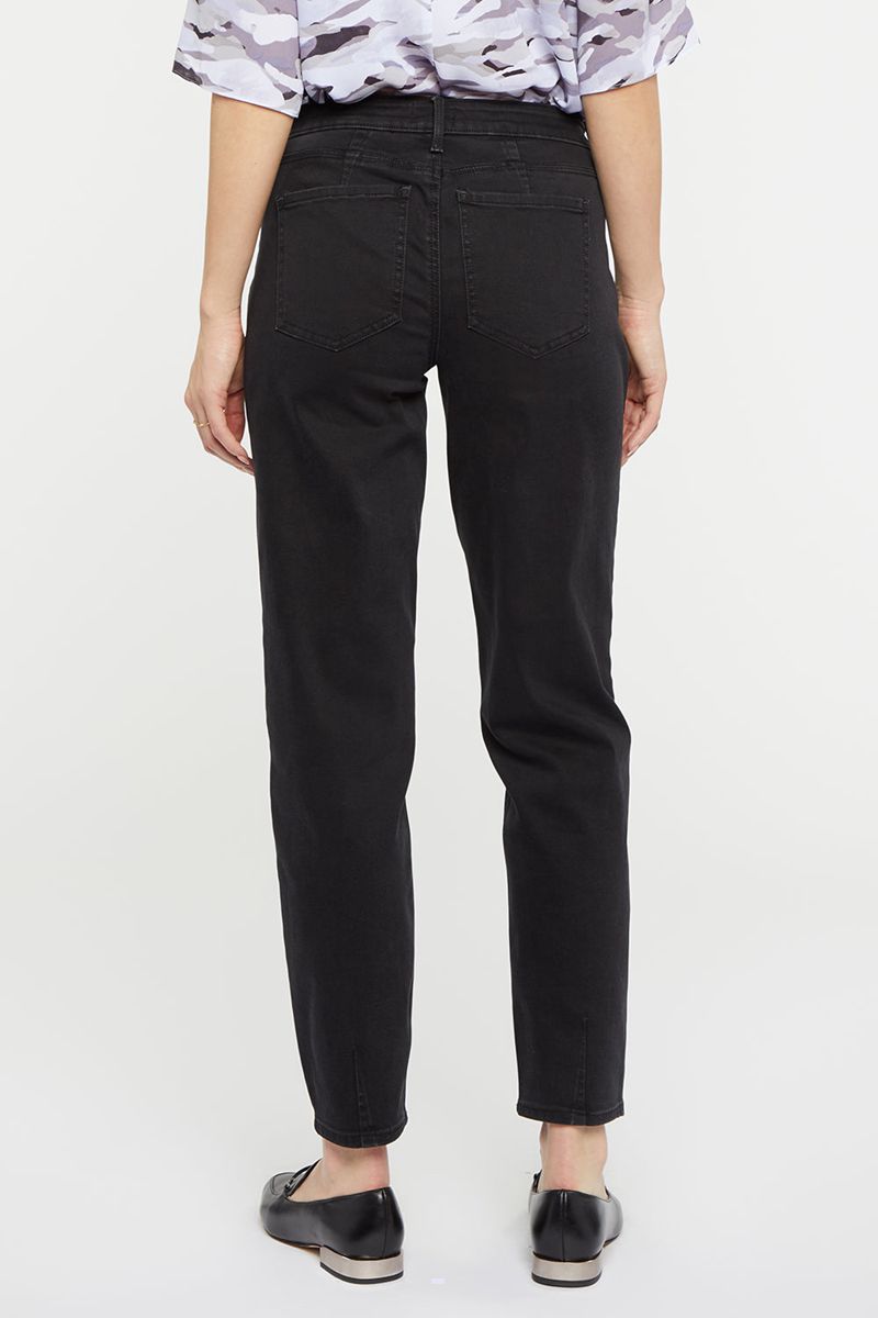 Black Women's NYDJ Tapered Ankle Jeans | NZ 512WSLAOZ