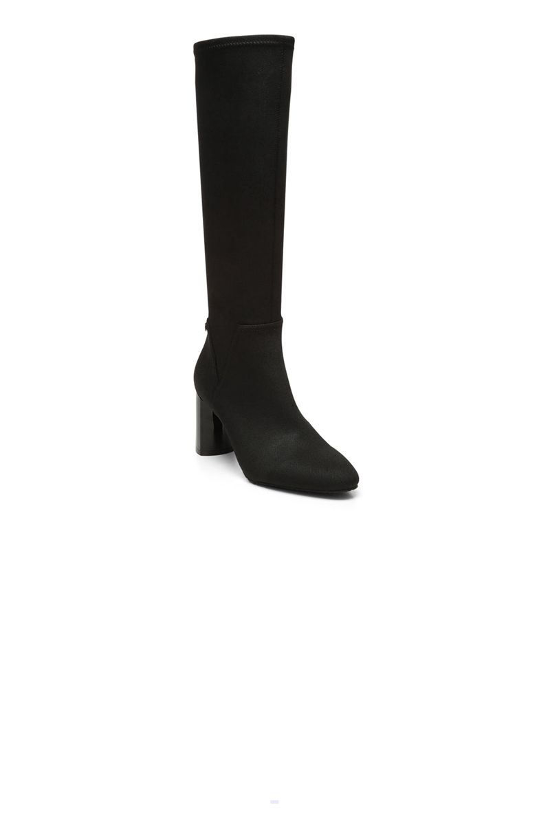 Black Women\'s NYDJ Tivi Tall Denim Boots | NZ 470MKYROX