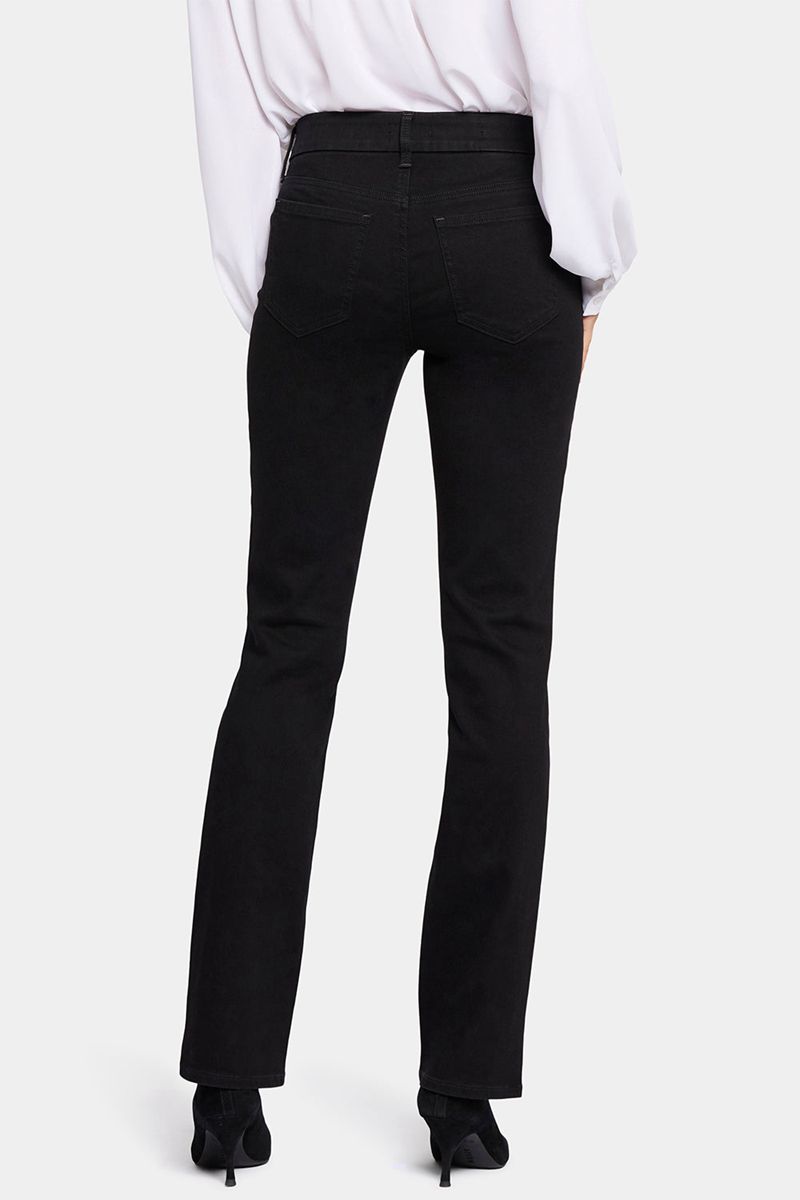 Black Women's NYDJ Waist-Match™ Marilyn Straight Jeans | NZ 935LGUCQD