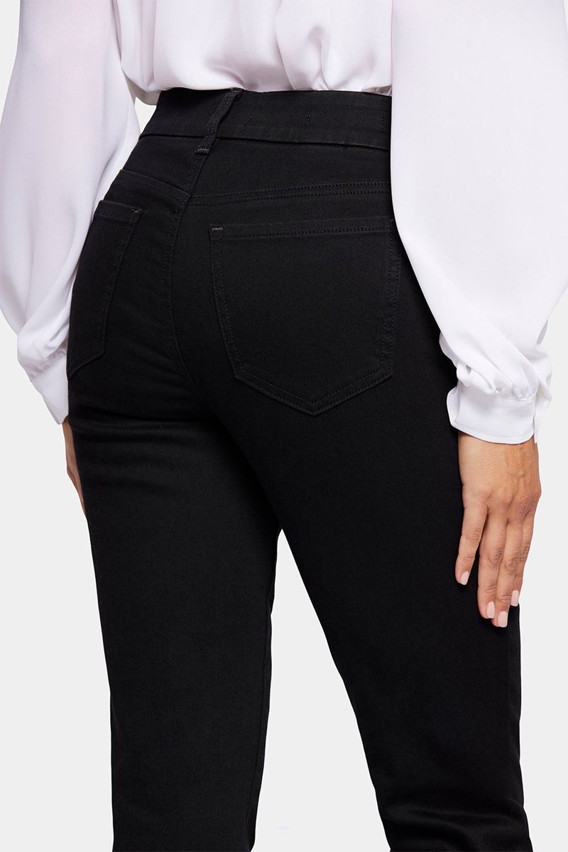 Black Women's NYDJ Waist-Match™ Marilyn Straight Jeans | NZ 935LGUCQD