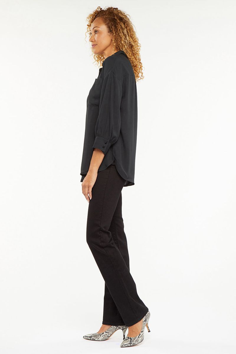 Black Women's NYDJ Zoey Blouse | NZ 108XRWGTK